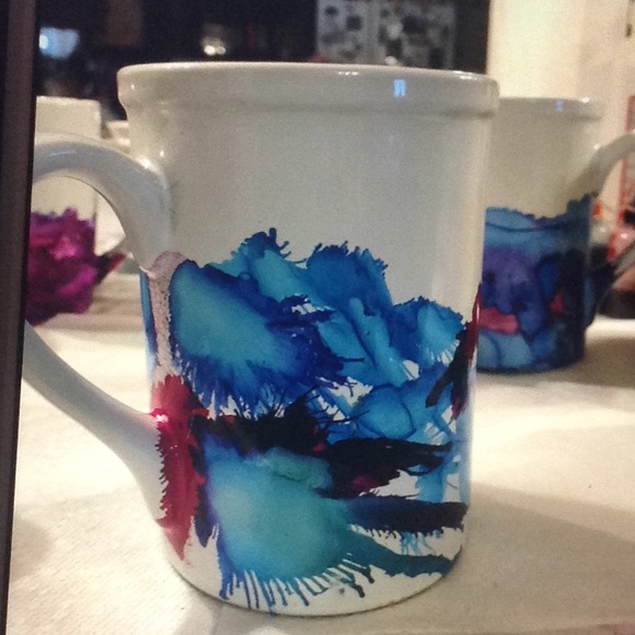 Kitchen | Alcohol Ink Coffee Mug | Poshmark
